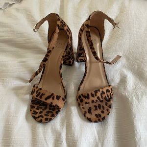 Cheetah heels